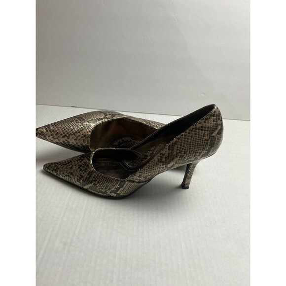 Rampage Pointed Toe Heels Shoes Stiletto Pumps Bro - Picture 5 of 10